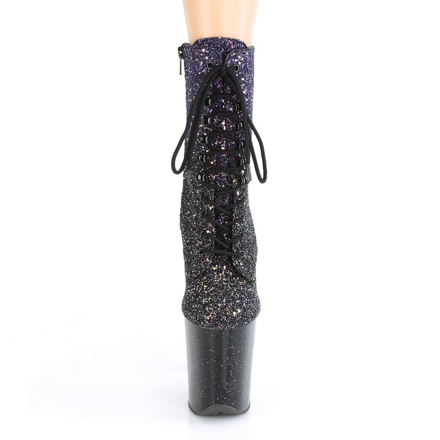 Women's Pleaser Flamingo-1020OMBG Ankle Boots Purple | 781XQVYJM