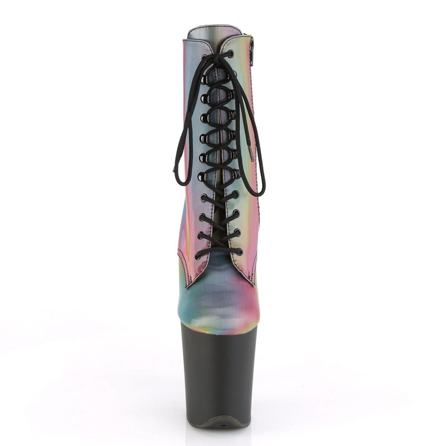 Women's Pleaser Flamingo-1020REFL Ankle Boots Multicolor | 463QHNJYK