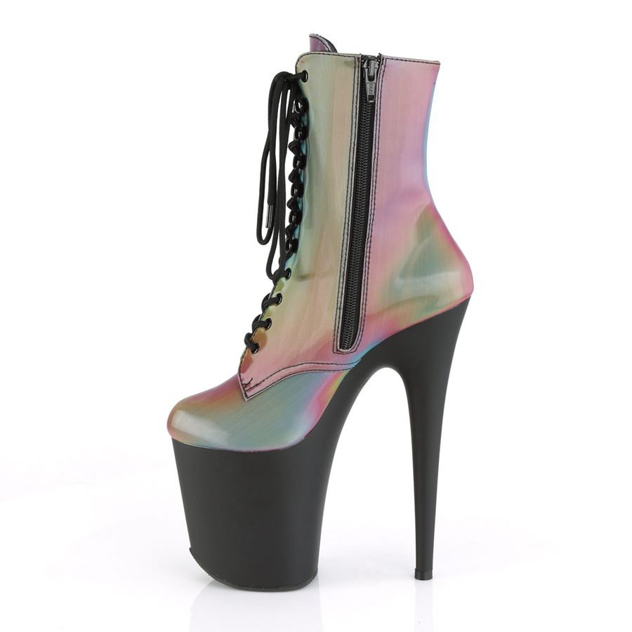 Women's Pleaser Flamingo-1020REFL Ankle Boots Multicolor | 463QHNJYK