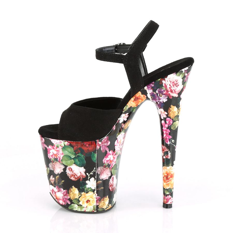 Women's Pleaser Flamingo-809WR Ankle Strap Sandals Multicolor | 571KJQIAY