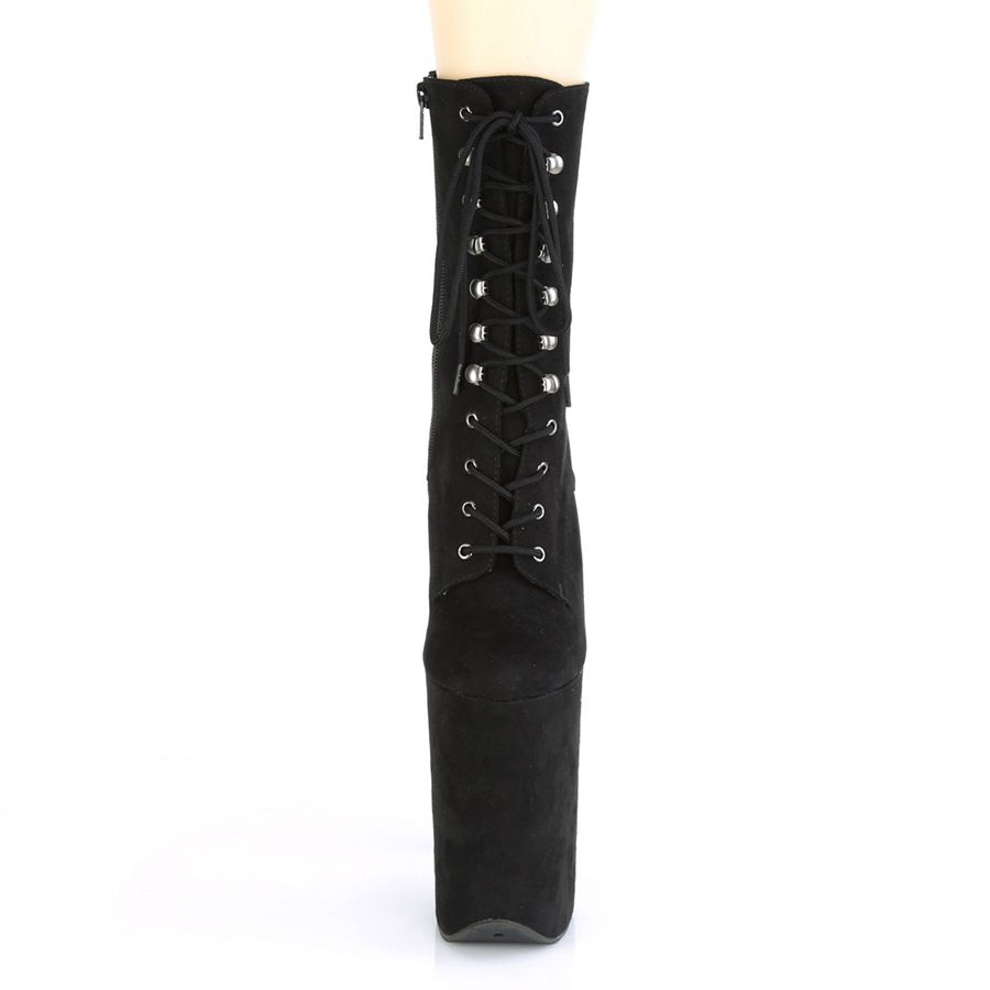 Women's Pleaser Infinity-1020FS Ankle Boots Black | 680FYQDZA