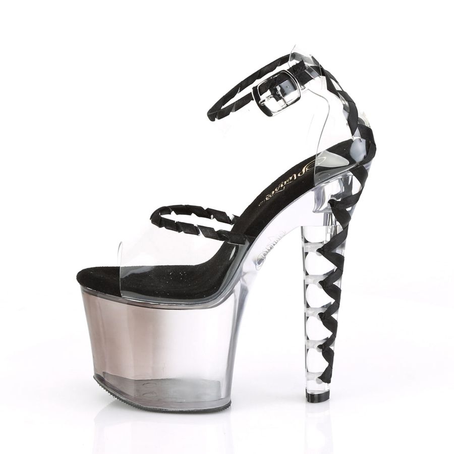 Women's Pleaser Lovesick-712T Heels Black | 987BNRAKJ