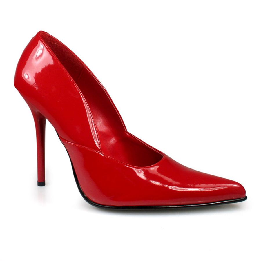 Women\'s Pleaser Milan-01 Pumps Red | 259YJSDUR