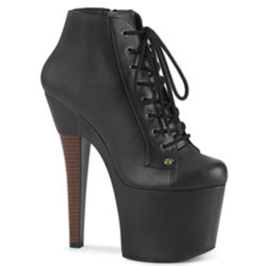 Women's Pleaser Radiant-1005 Ankle Boots Black | 795EIUYSO