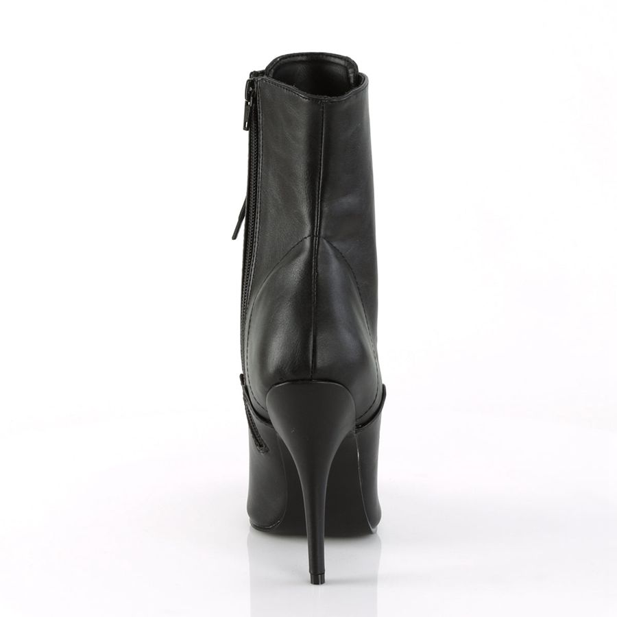 Women's Pleaser Seduce-1020 Ankle Boots Black | 324JNWLZQ