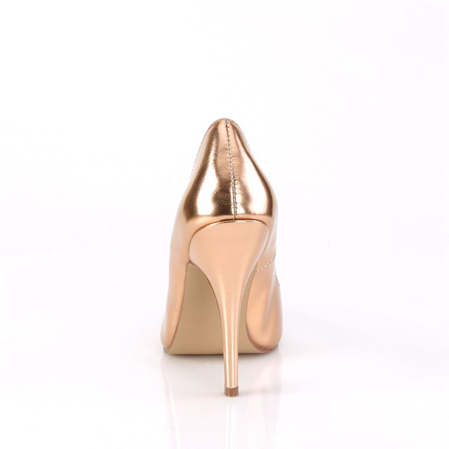 Women's Pleaser Seduce-420V Pumps Rose Gold | 053YKEBWC