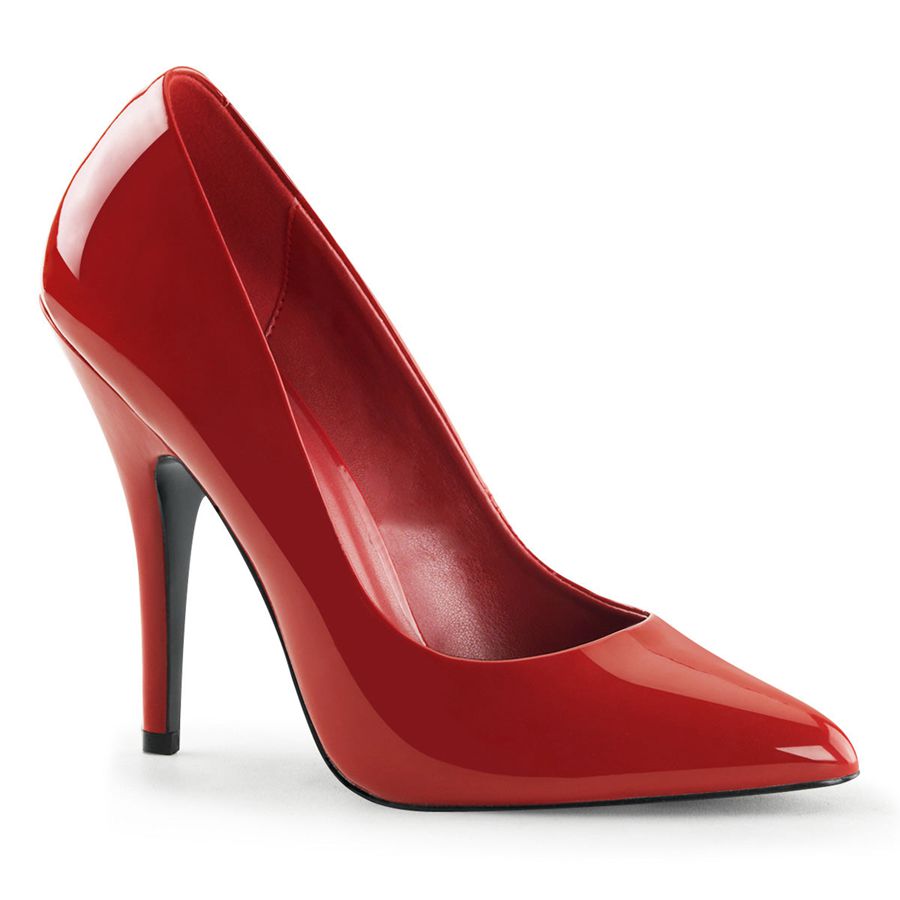 Women\'s Pleaser Seduce-420 Pumps Red | 905WDRCSG