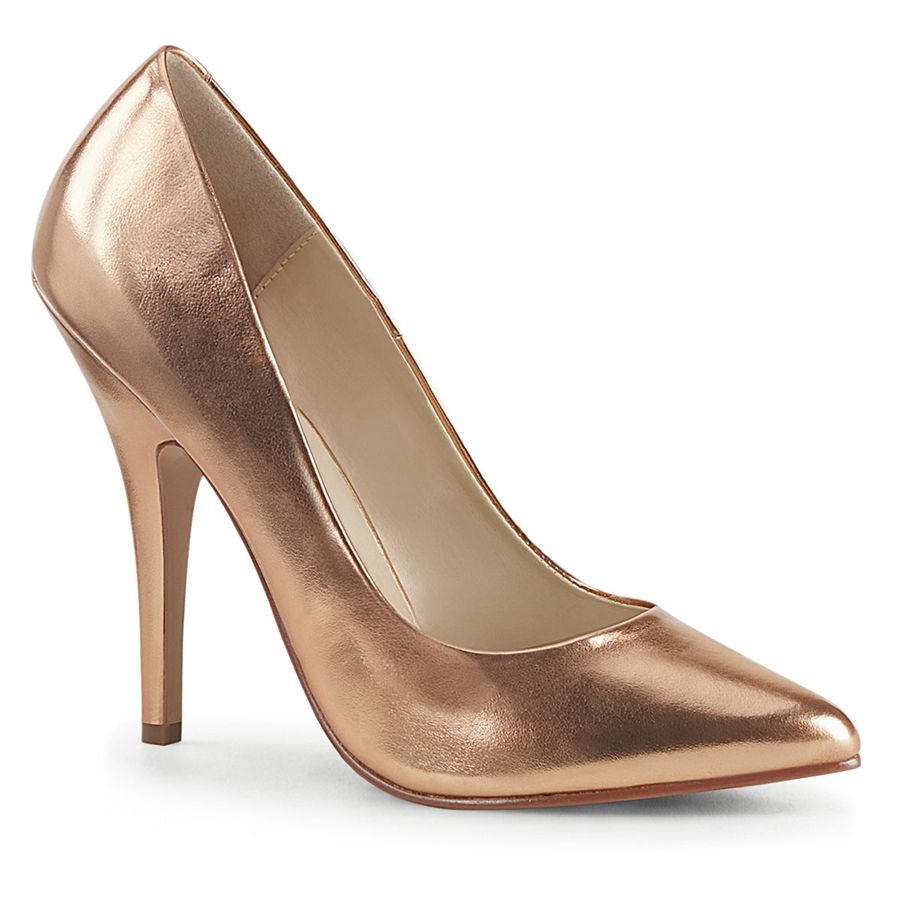 Women\'s Pleaser Seduce-420 Pumps Rose Gold | 601IFBCQT