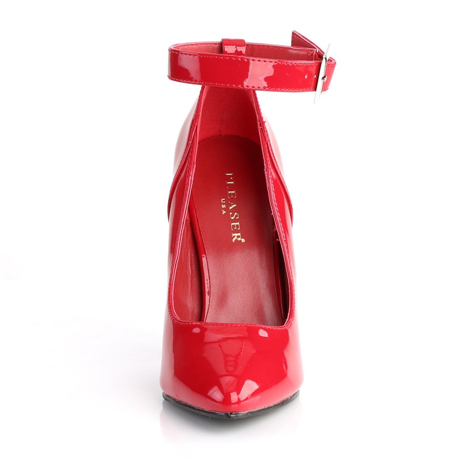 Women's Pleaser Seduce-431 Pumps Red | 390GBPIDQ