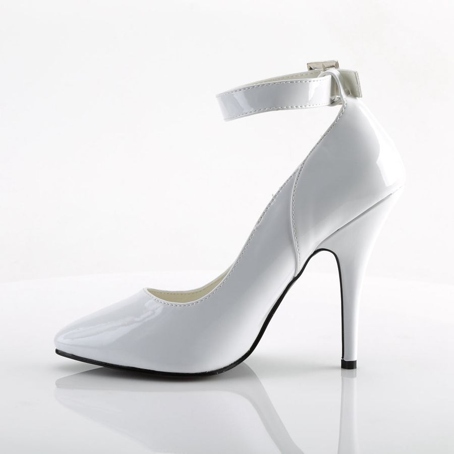 Women's Pleaser Seduce-431 Pumps White | 504ZAKUOB