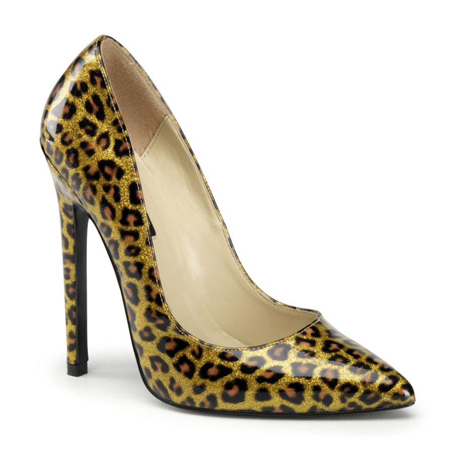 Women\'s Pleaser Sexy-20 Pumps Leopard | 495EIXTSH