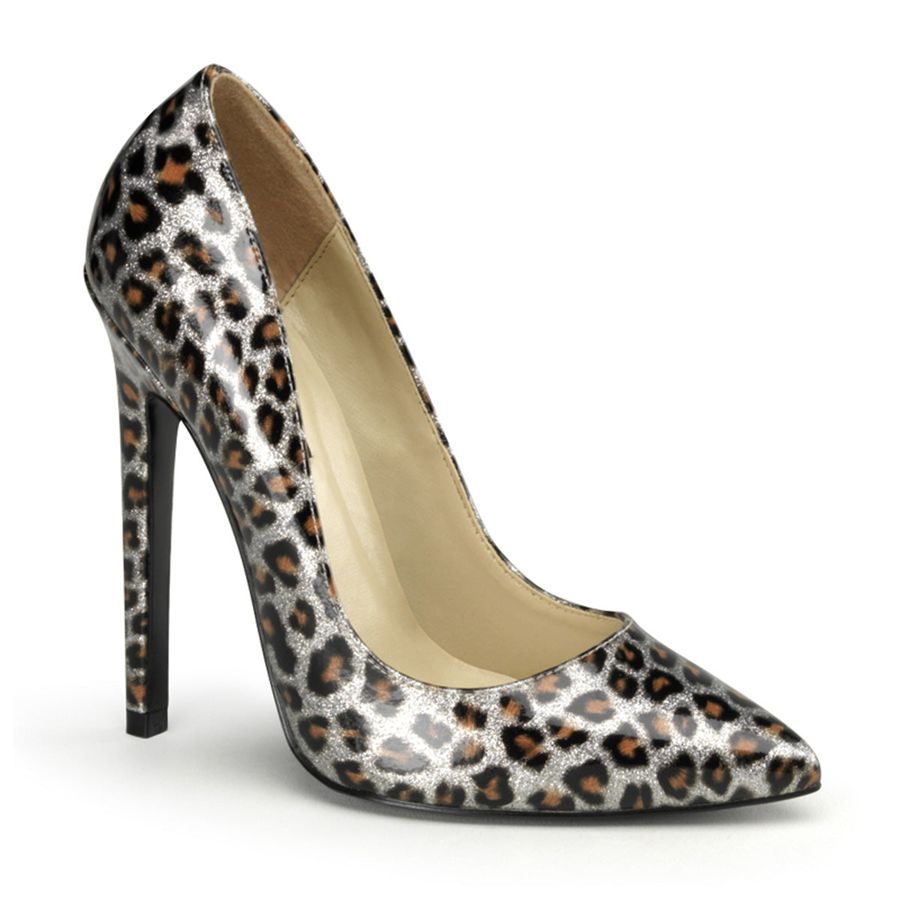 Women\'s Pleaser Sexy-20 Pumps Leopard | 683LOWCYG