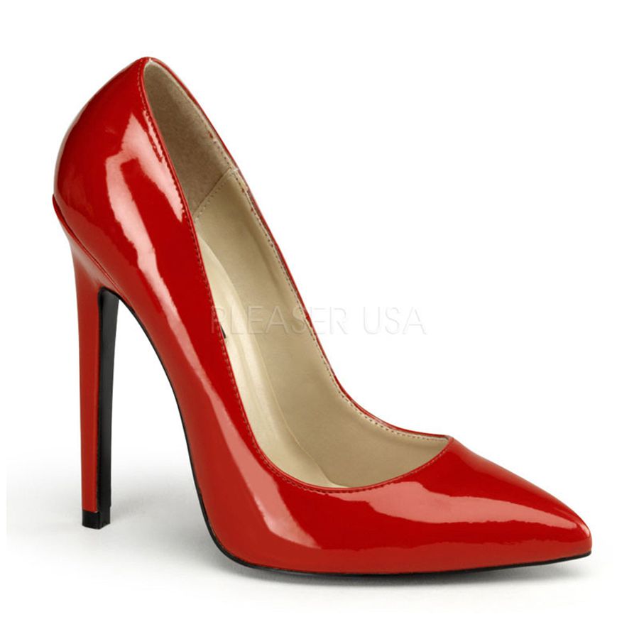 Women\'s Pleaser Sexy-20 Pumps Red | 128KNAMOI