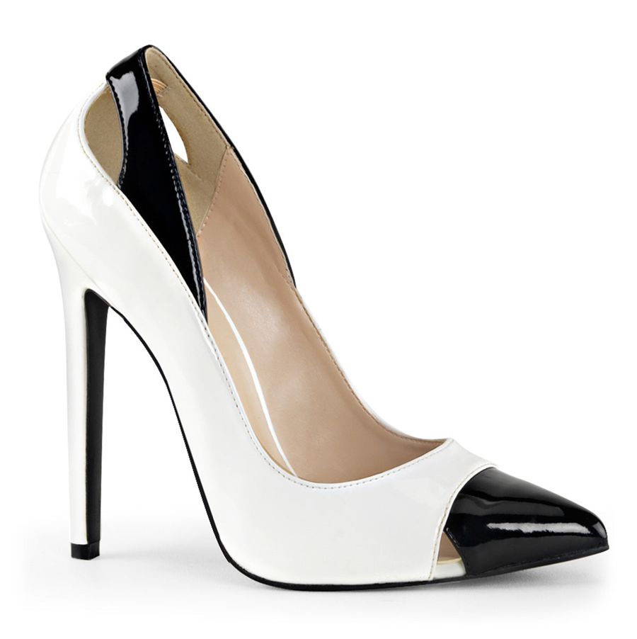 Women\'s Pleaser Sexy-22 Pumps White | 239MEILRS