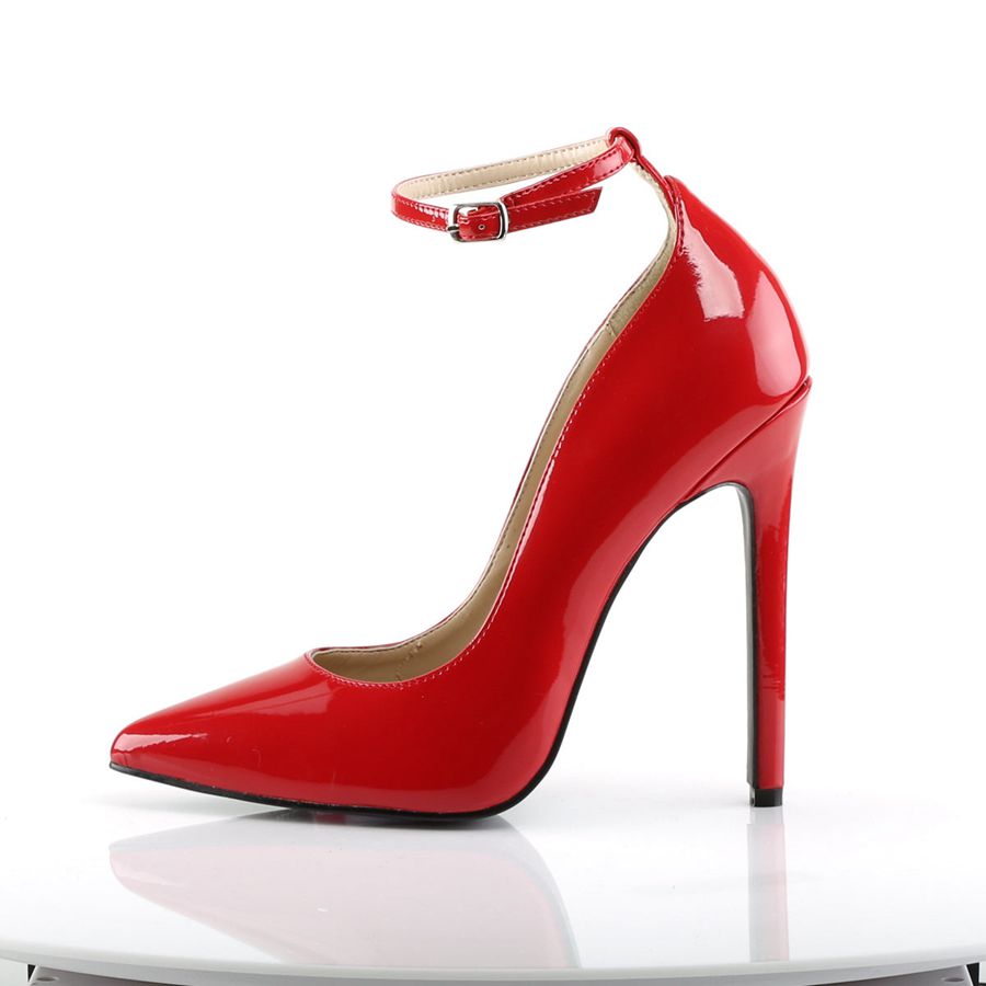 Women's Pleaser Sexy-23 Pumps Red | 928DUKNFS