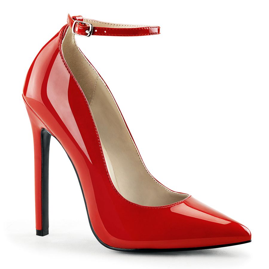 Women\'s Pleaser Sexy-23 Pumps Red | 928DUKNFS