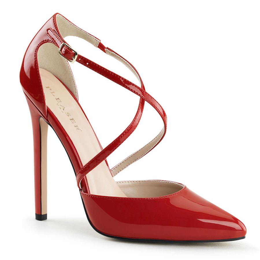 Women\'s Pleaser Sexy-26 Pumps Red | 476IGAKQH