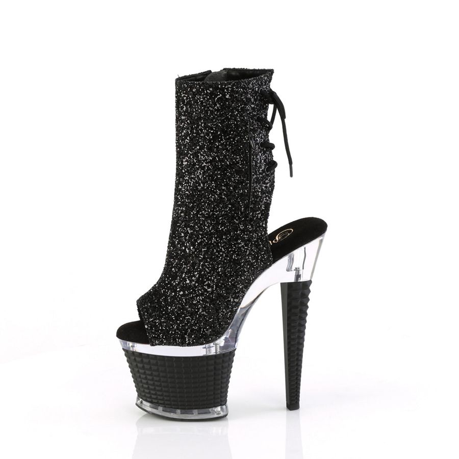 Women's Pleaser Spectator-1018G Ankle Boots Black | 819VBXYOK