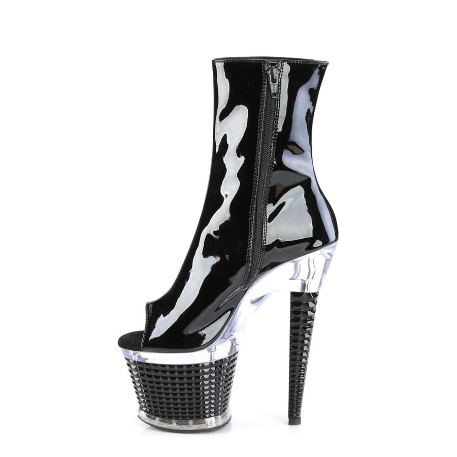 Women's Pleaser Spectator-1021 Ankle Boots Black | 708BCEQWK