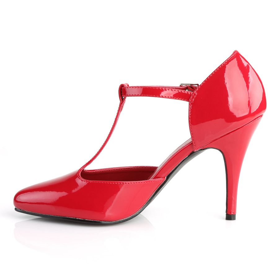 Women's Pleaser Vanity-415 Pumps Red | 146IVCNPJ