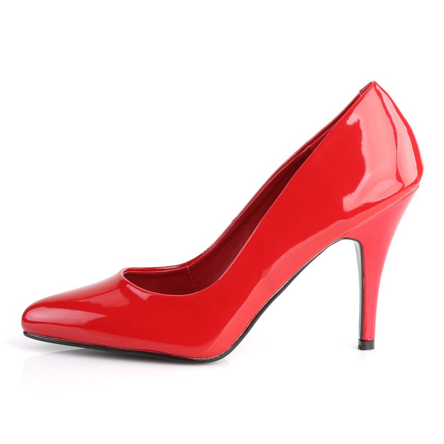 Women\'s Pleaser Vanity-420 Pumps Red | 710CXKWZF