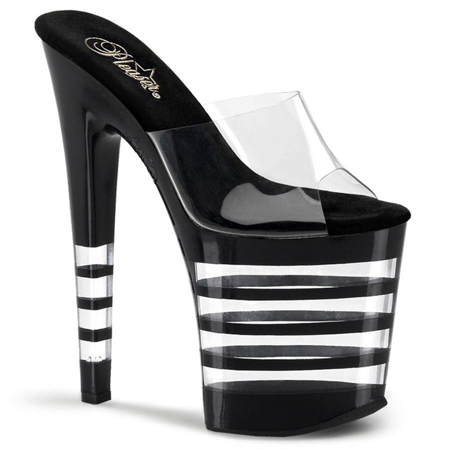 Women\'s Pleaser Xtreme-801LN Platform Sandals Black | 302SAJDCY