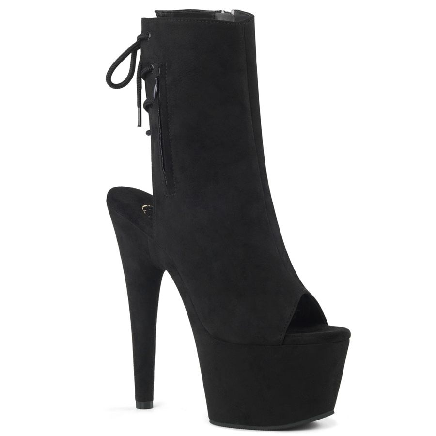 Women's Pleaser Adore-1018FS Ankle Boots Black | 354MWRDBE