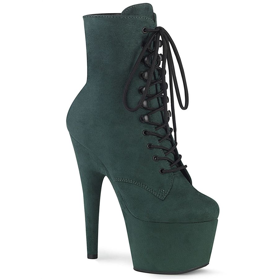 Women's Pleaser Adore-1020FS Ankle Boots Green | 325WFRMEI