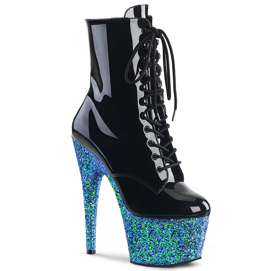 Women's Pleaser Adore-1020LG Ankle Boots Blue | 264KCBAXZ