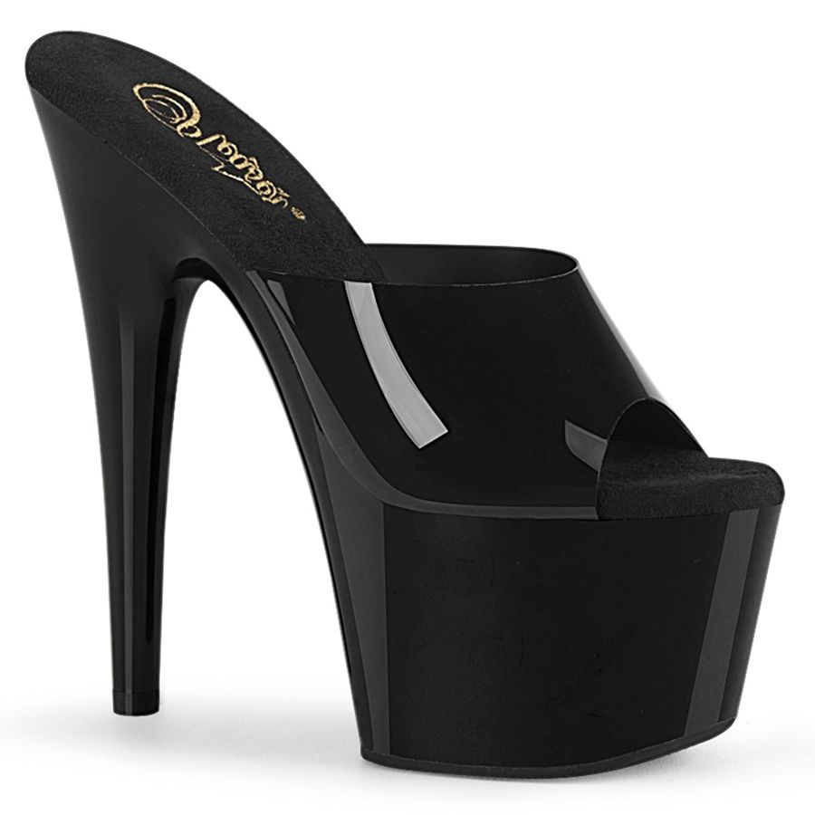 Women's Pleaser Adore-701N Platform Sandals Black | 930QVPNZU