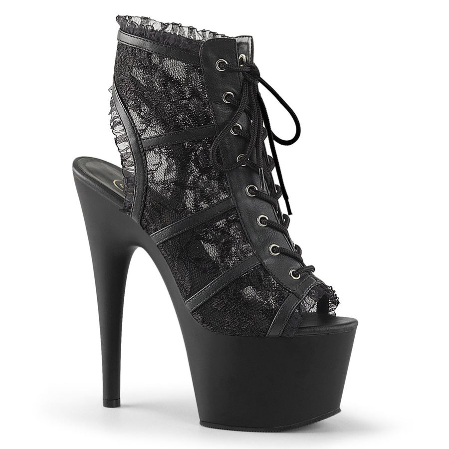 Women's Pleaser Adore-796LC Heels Black | 205QEBFNY