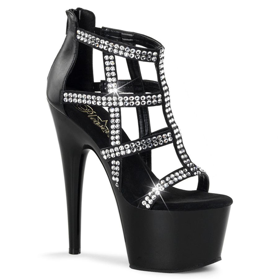 Women's Pleaser Adore-798 Heels Black | 931VWLYXD