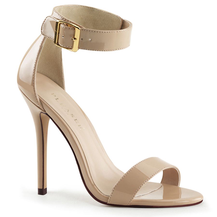 Women's Pleaser Amuse-10 Heels Beige | 026IDTSYU