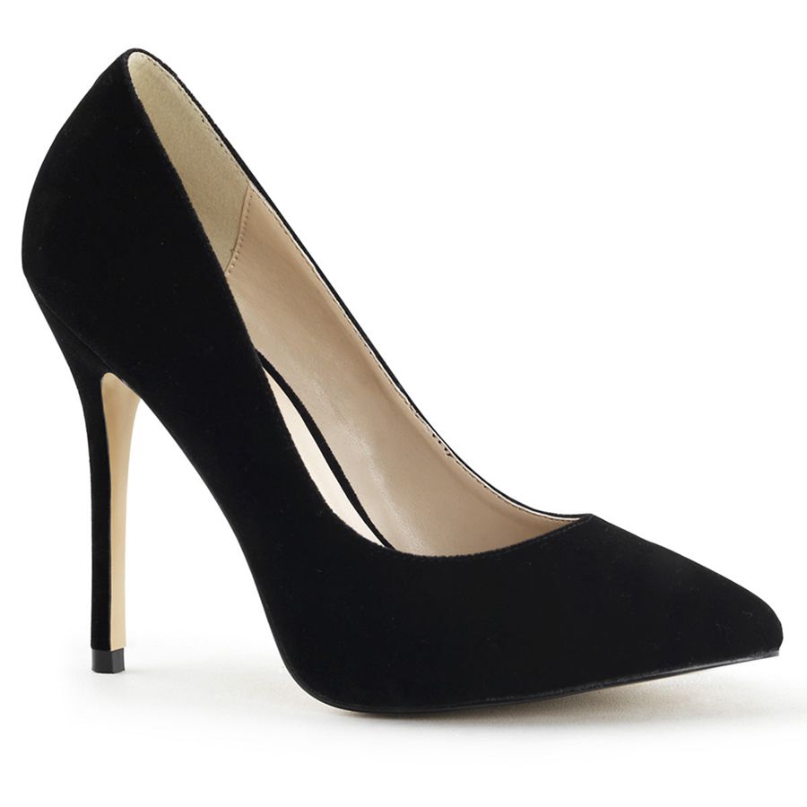 Women's Pleaser Amuse-20 Pumps Black | 269KXBVHY