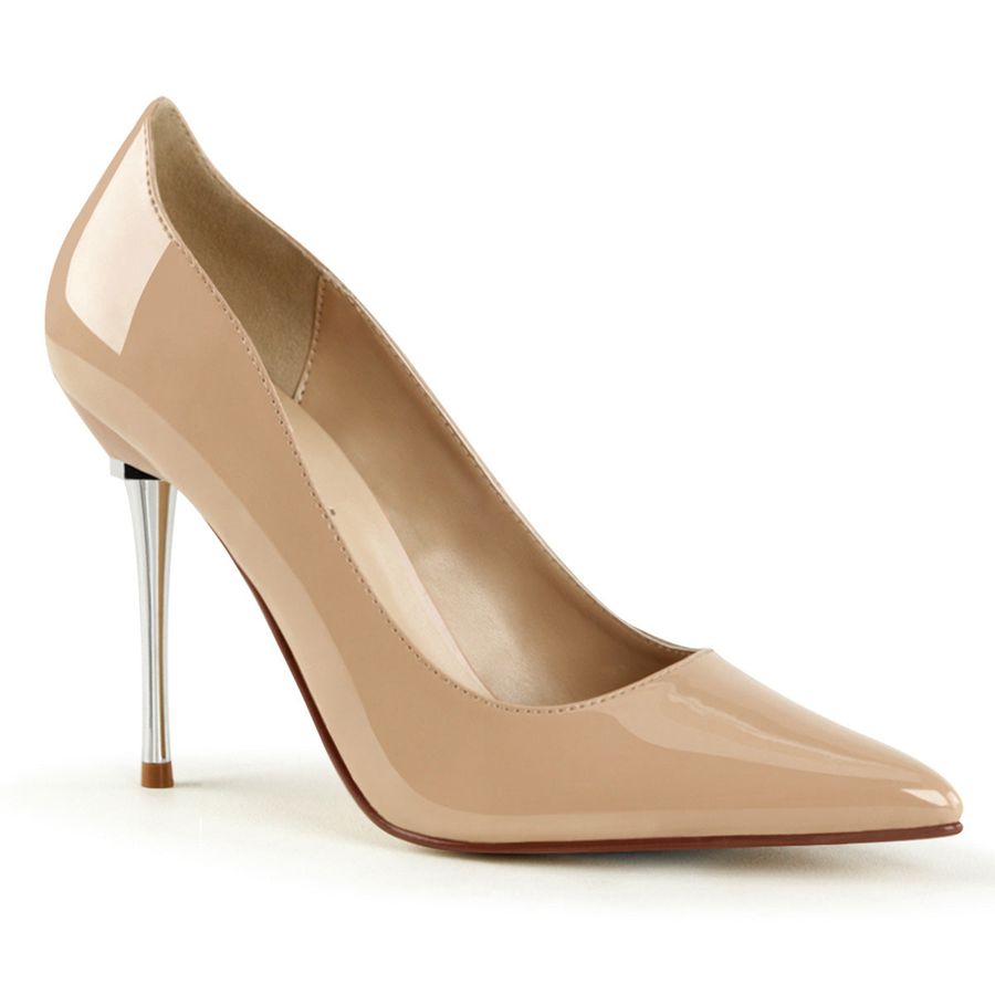 Women's Pleaser Appeal-20 Pumps Beige | 174YNCBFQ