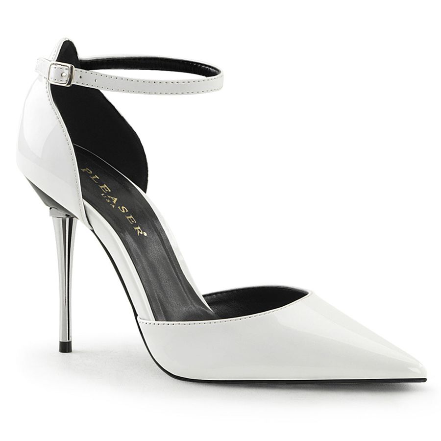 Women's Pleaser Appeal-21 Pumps White | 325YALWPB