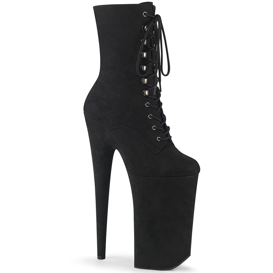 Women's Pleaser Beyond-1020FS Ankle Boots Black | 783CMIXRO