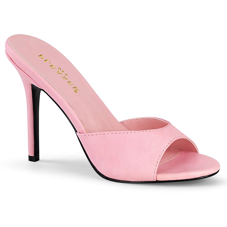 Women's Pleaser Classique-01 Heels Pink | 709PQTNFD