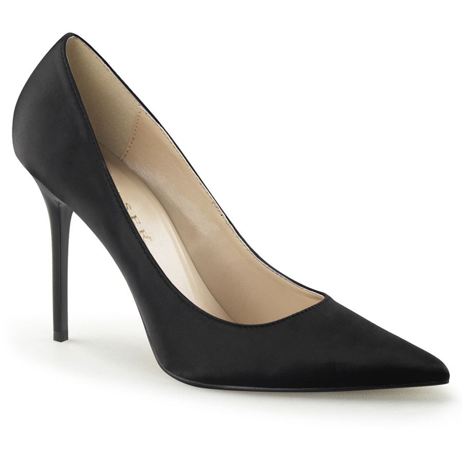 Women's Pleaser Classique-20 Pumps Black | 139EPAYRQ