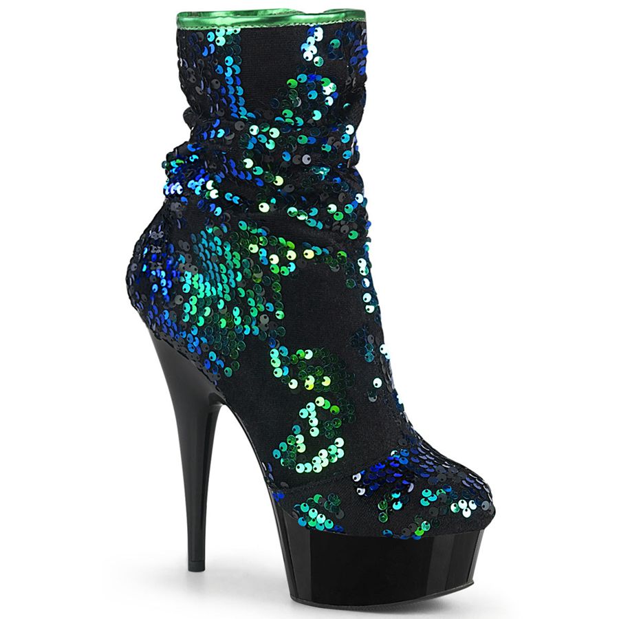 Women's Pleaser Delight-1004 Ankle Boots Multicolor | 278TCFLAG