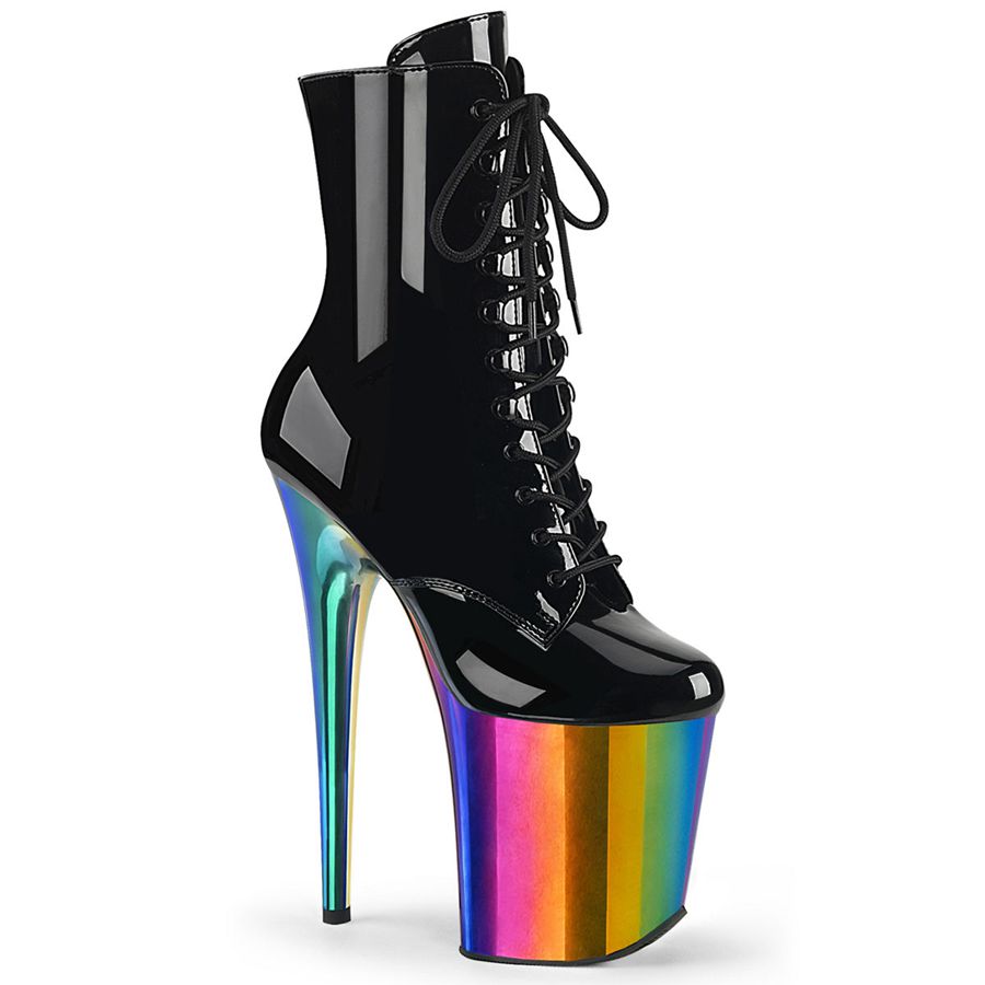 Women's Pleaser Flamingo-1020RC Ankle Boots Multicolor | 932VEDUJL