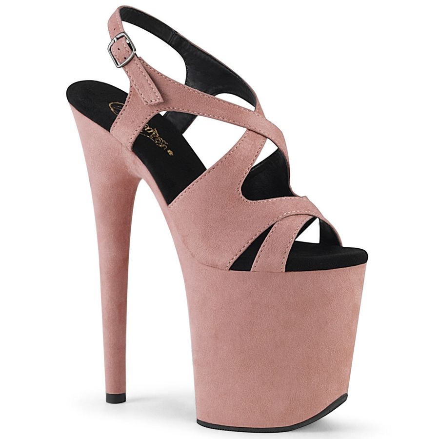 Women's Pleaser Flamingo-831FS Heels Pink | 634JGKSXP