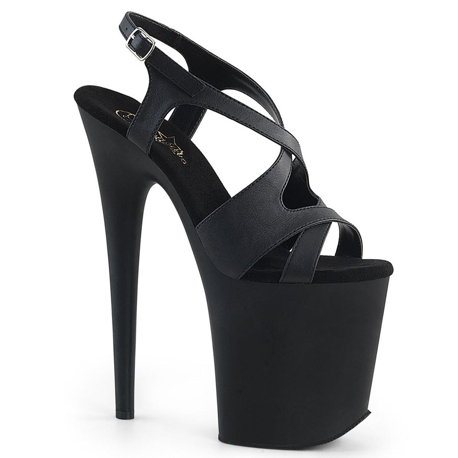 Women's Pleaser Flamingo-831 Heels Black | 768NUQLCX