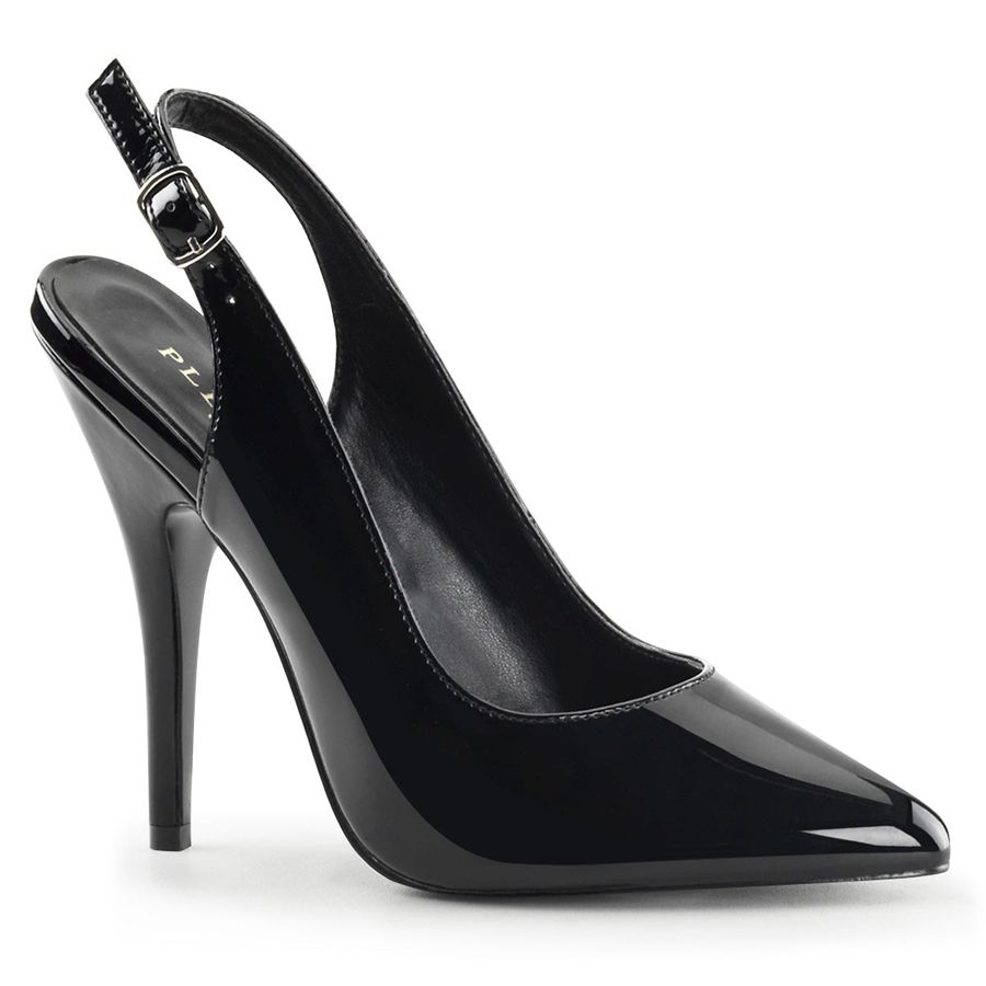 Women's Pleaser Seduce-317 Pumps Black | 358FRCDOW