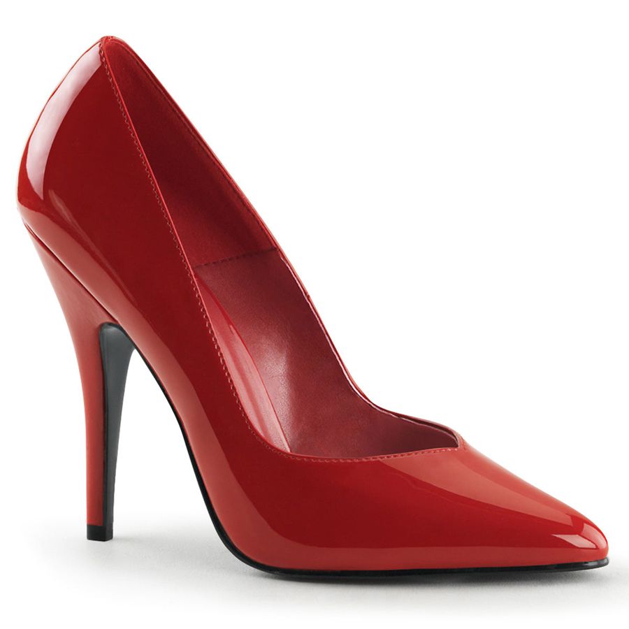 Women's Pleaser Seduce-420V Pumps Red | 423HEGYFK