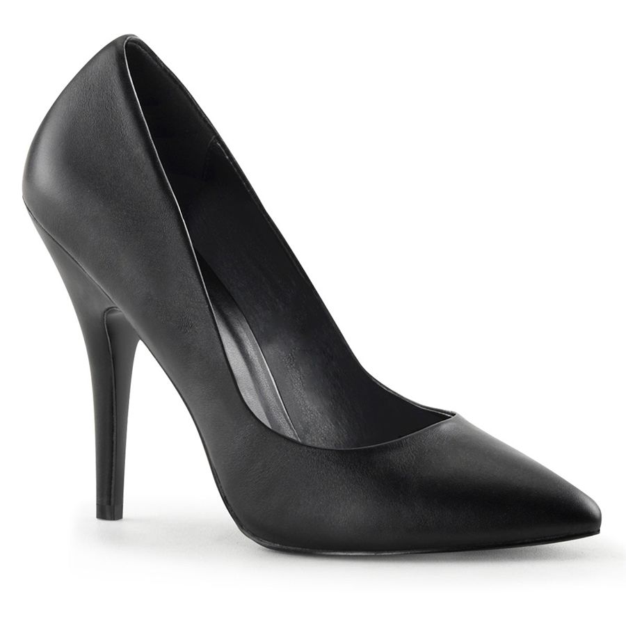 Women's Pleaser Seduce-420 Pumps Black | 956SFKTEP