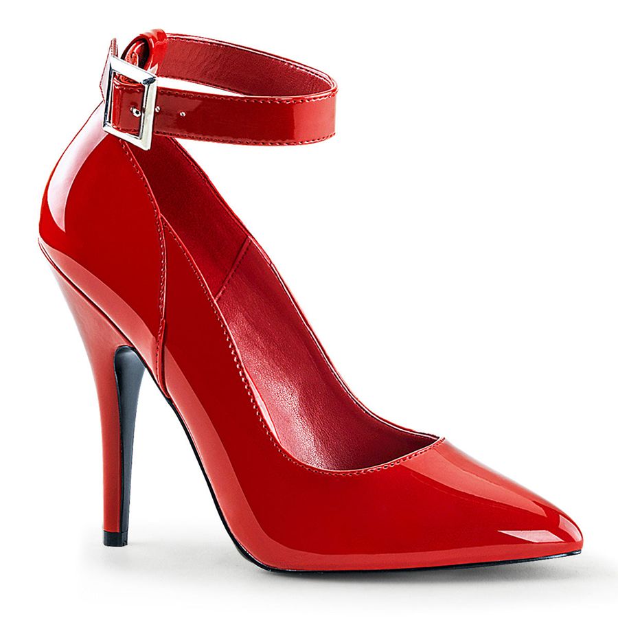 Women's Pleaser Seduce-431 Pumps Red | 390GBPIDQ