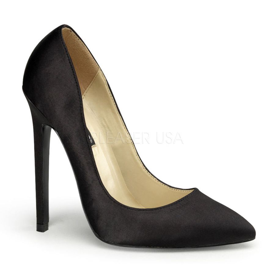 Women's Pleaser Sexy-20 Pumps Black | 018DPTWXQ