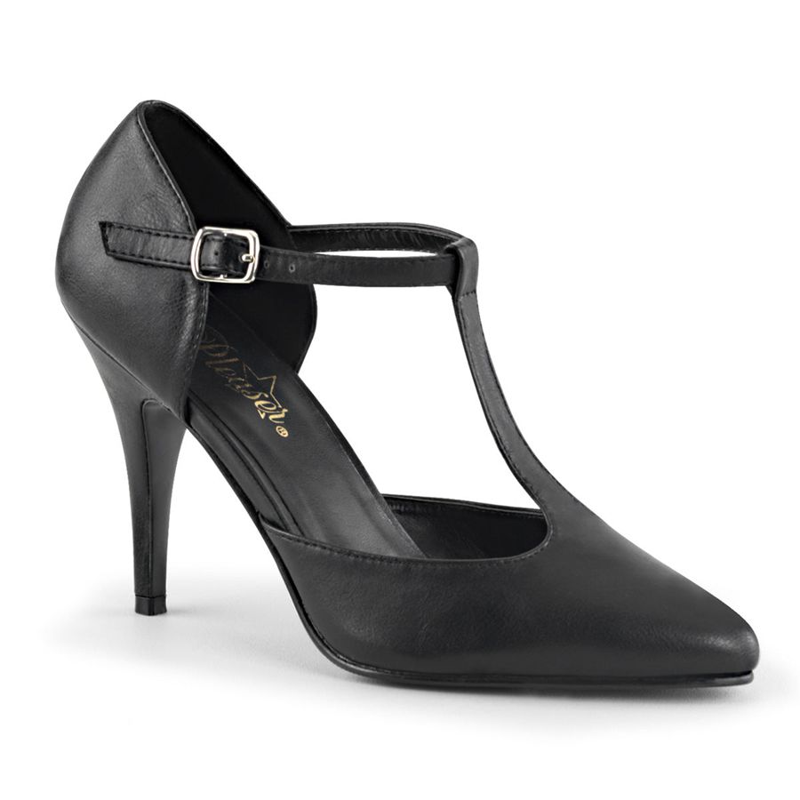 Women's Pleaser Vanity-415 Pumps Black | 571ZRILGD