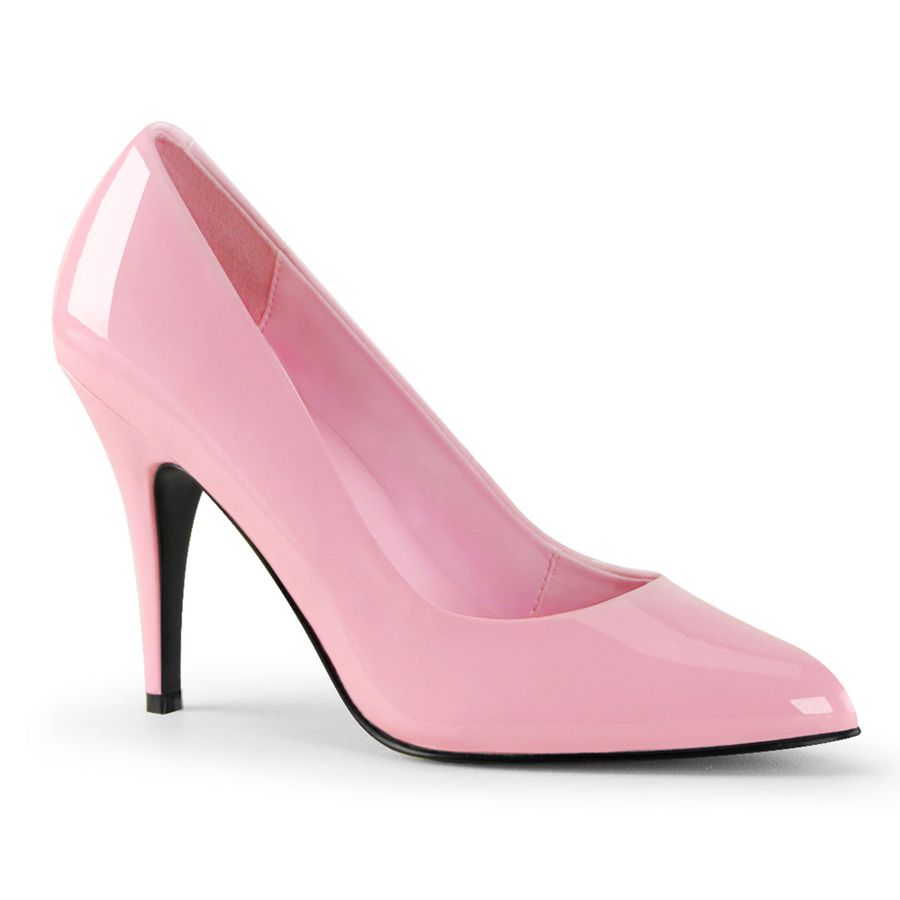 Women's Pleaser Vanity-420 Pumps Pink | 487MFTKYA